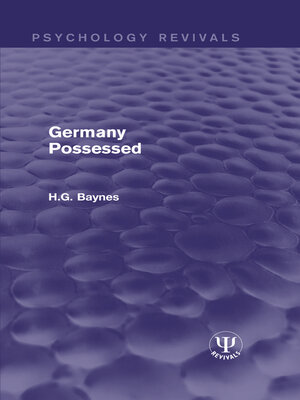 cover image of Germany Possessed
